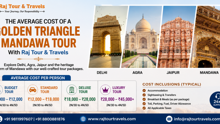 Golden Triangle Mandawa Tour