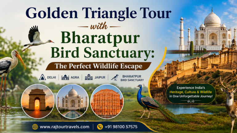 Golden Triangle Tour with Bharatpur